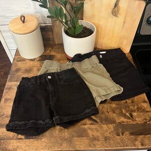 Old navy shorts lot size 8 girls